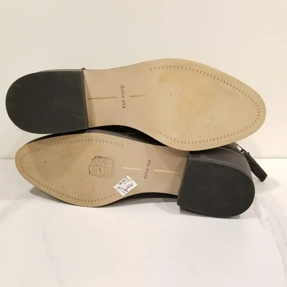 Dolce Vita Tucker Gray Suede Ankle Boots Western Shoes Zip Women's Shoes - Picture 12 of 12